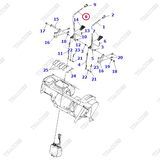 Cần nghiêng cột 37B-1HB-4021UA