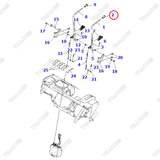 Tay nắm cần nâng hạ 3EB-61-41170