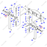 Vòng bi moay ơ 06300-32007