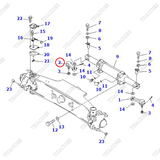 Khớp nối cầu rotuyn phải 3BA-24-71320