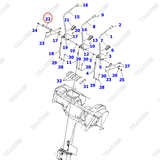 Trục giữ cần điều khiển 37B-1HD-5030 (3 tay)