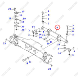 Cụm xi lanh lái 3EB-64-51112; 3EB-64-51110; 3EB-64-51113