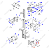 (2T2L, 3T2L, 3T3L) Bạc đệm chân cột 3EB-71-61290