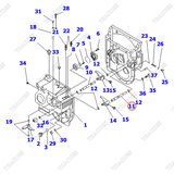 Trục số nhanh chậm 3EB-14-51460 (MT)