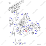 (AT) Lò xo bàn đạp côn 3EB-36-51360