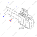 (5sv) Bulong 2 đầu ren 30A-61-11990