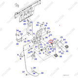 (AT, MT) Lò xo bàn đạp phanh 3EB-36-51150