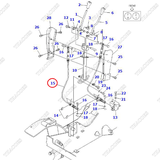 Cáp số sàn 37B-1CJ-5011; 37B-1CJ-5013 (tiến lùi = nhanh chậm)