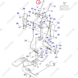 Tay nắm cần số nhanh chậm 3EB-35-21141 (MT)
