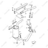 (1) Hộp tiêu âm ống xả 230C2-30101