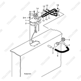 (8) Phao báo nhiên liệu 230C2-22001