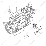 (4) Đế giảm rung 25781-02021 (2 cái)