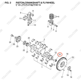 Vòng bi Z-8-97175-264-0