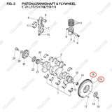 Bánh đà Z-5-12330-116-1 (INC 16)