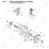 (Std) Bạc trục cơ balie 20801-07131