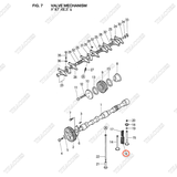 Lò xo xupap Z-5-12561-011-0, Z-9-12561-037-0