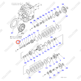 (1st) Phớt dầu xéc măng số 3EB-16-21240