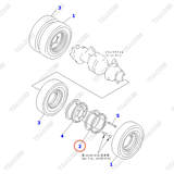 La zăng kép 34C-27-11210 (825-15, bên ngoài)