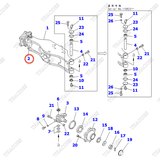 Khớp lái phải 3EC-24-31721