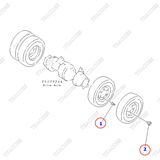 Bulong tắc kê kép 34C-27-11490, 364-30-12230
