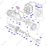 Gioăng dầu 3EC-21-36291; 3EC-21-15191; 3EC-21-36290