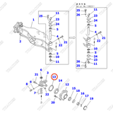 Phớt bụi moay ơ 07012-00110