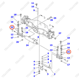 (SN: 105918-UP) Vòng bi chao 3EC-24-41240