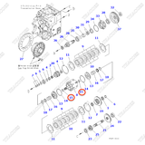 (1st) Phớt dầu 3EC-15-31810 (xéc măng ly hợp)