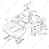 Xi lanh nắp capo 3EC-50-31130
