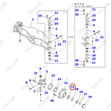 Vòng bi moay ơ 06000-30209 (ngoài)