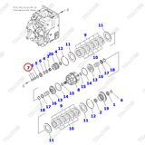 (2nd) Phớt dầu 3EB-16-21240 (xéc măng ly hợp)