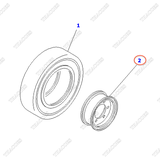La zăng 34C-28-61120 (700-12)