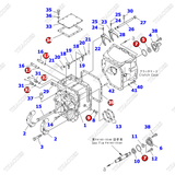 Bộ gioăng phớt 3EC-14-05020 (K2)