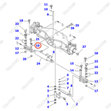 (SN: 100001-105917) Chốt nối 3EC-24-31690