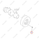 Đai ốc tắc kê 3EC-21-36811; 310-30-26310; 3EC-21-36810