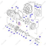 Bulong xả dầu 34B-41-12910; 3EB-41-31220