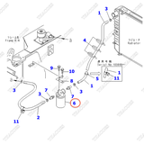 Lọc dầu thuỷ lực hồi 3ED-66-11331; 3ED-66-11330
