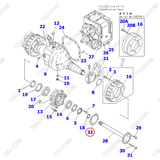 Gioăng dầu 3EC-21-36260 (K1)
