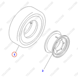 Lốp đơn 37C-1GD-3010 (825-15)