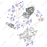 Giảm chấn động cơ 3EC-02-52380