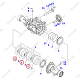 Đĩa ma sát 3EC-30-51110