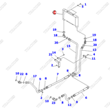 Két làm mát dầu số 3EC-04-51750