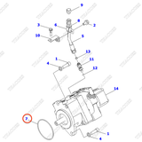Vòng đệm oring 07000-A2105