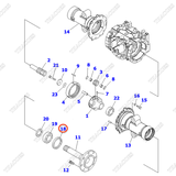 Phớt moay ơ 3EC-21-52340 (trục láp) (K2)