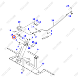 Lò xo chân ga 3EB-37-41150