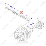 Vòng đệm oring 07002-62034 (van LS)