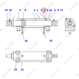 Căn đệm 30C-64-11180 (Kit)