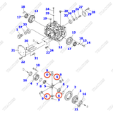 Bánh răng vi sai 3EC-21-51150