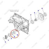 Bộ phớt 3EC-15-05100 (K3) (Seal ring + oring)