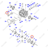 Cặp bánh răng quả dứa 3EC-21-51311